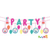Peppa Pig Confetti Party Ribbon Banner Kit Glittered