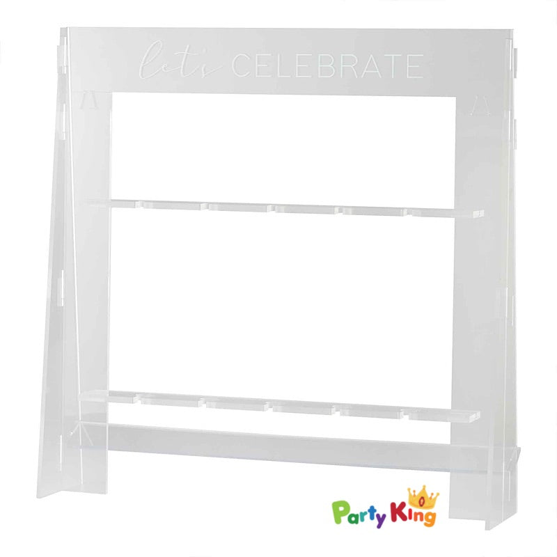 A Touch Of Pampas Acrylic Drinks Stand