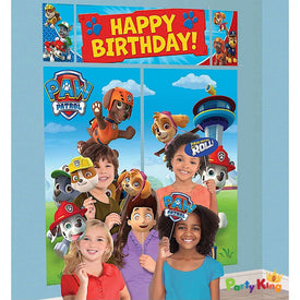 Paw Patrol Happy Birthday Scene Setter & Props