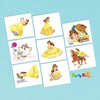 Beauty And The Beast Tattoo Stickers Favor