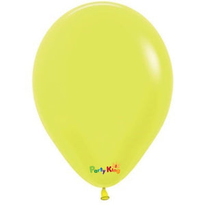 Sempertex Neon Yellow 11” Latex Balloon