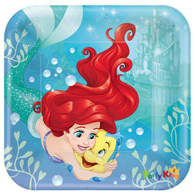 Ariel Dream Big 23cm Square Dinner Paper Plates