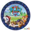 Paw Patrol Adventures 23cm Round Paper Dinner Plates
