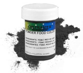 Chefmaster Powder Black Food Colouring