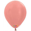 Sempertex Metallic Rose Gold 5” Latex Balloon