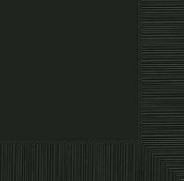 Beverage Napkin Black