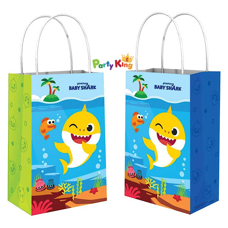 Baby Shark Paper Kraft Bags