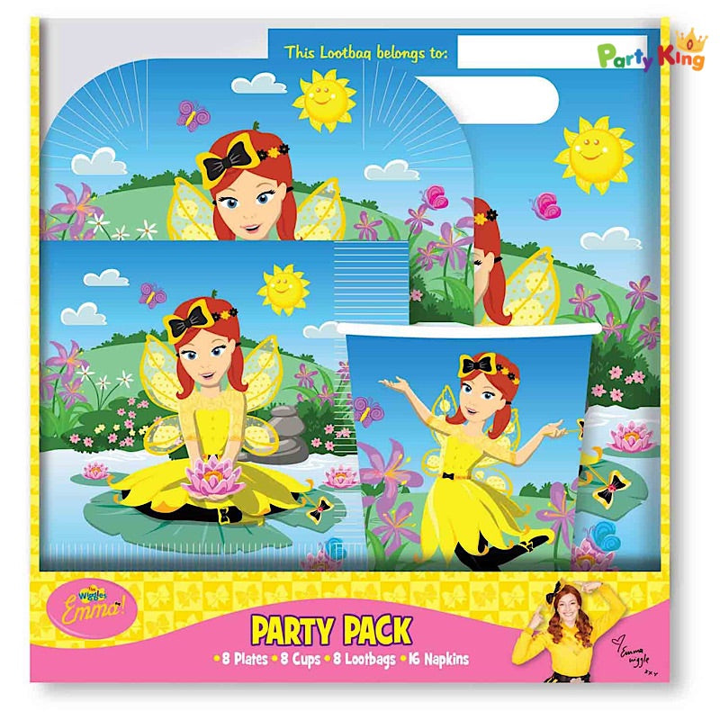 Wiggles Emma Party Pack 40pk