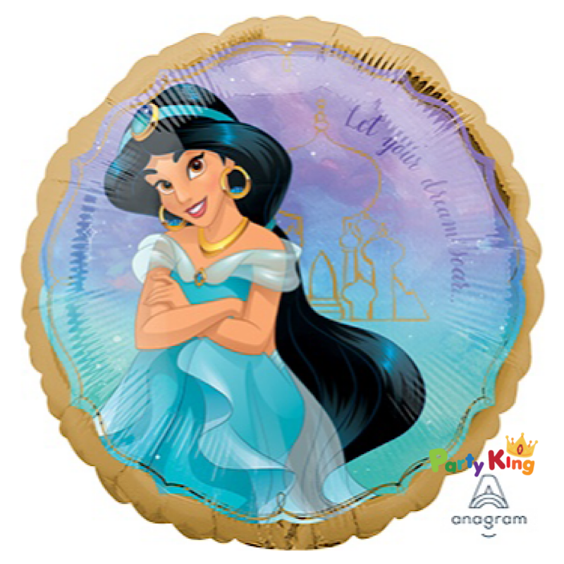 Aladdin Jasmine Once Upon A Time Standard 45cm Foil Balloon