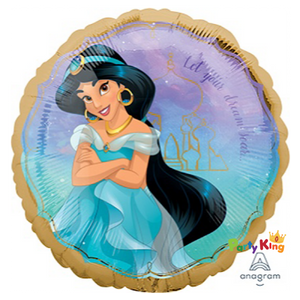 Aladdin Jasmine Once Upon A Time Standard 45cm Foil Balloon