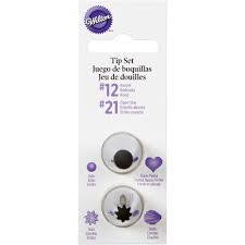 Wilton Pipping Tip Set #12 + #21