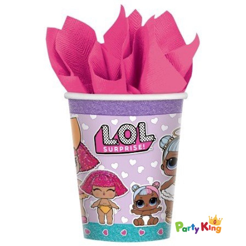 LOL Surprise 266ml Paper Cups