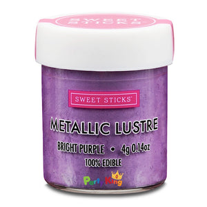Metallic Lustre Bright Purple Sweet Sticks