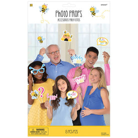 Gender Reveal What Will It Bee? Photo Props