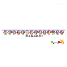 Shimmer And Shine Letter banner Ribbon