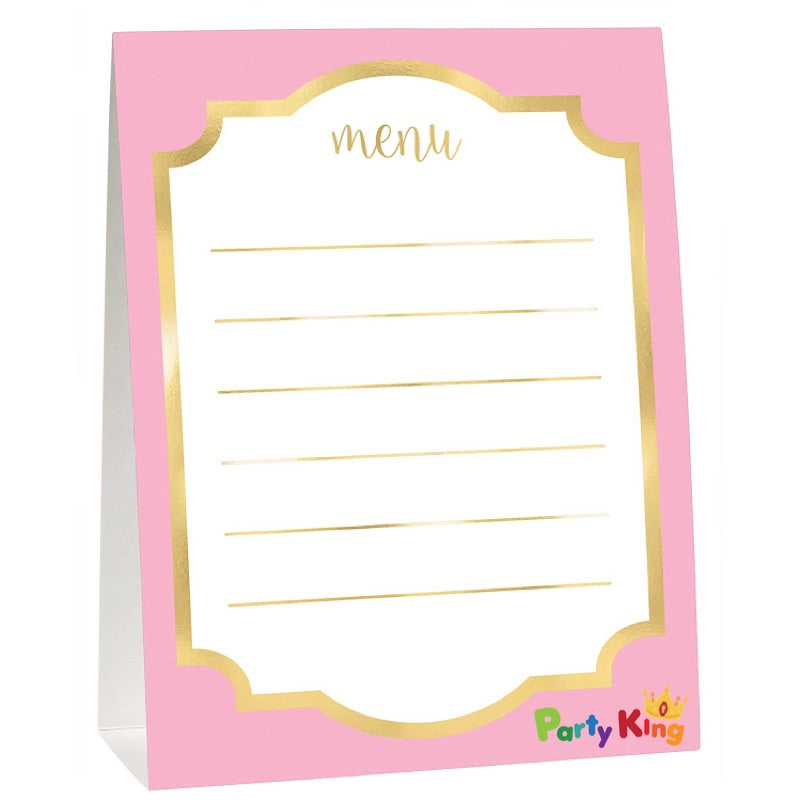 1st Birthday Girl Buffet Decoration Kit