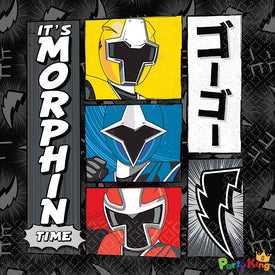 Power Rangers Ninja Steel Lunch Paper Napkins