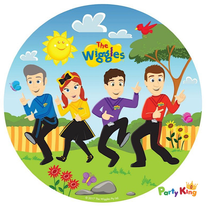 Wiggles 23cm Round Paper Dinner Plates