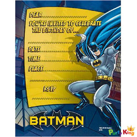 Batman Invitations