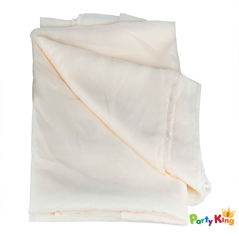 A Touch Of Pampas Draping Ivory