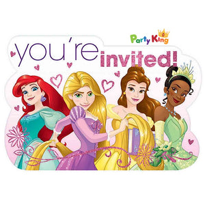 Disney Princesses Dream Big Postcard Invitations
