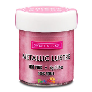 Metallic Lustre Hot Pink Sweet Sticks
