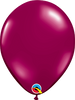 Qualatex Radiant Pearl Burgundy 5” Latex Balloon