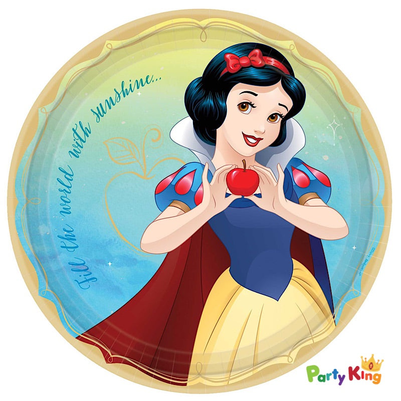 Disney Princess Once Upon A Time Snow White 23cm Paper Lunch Plates