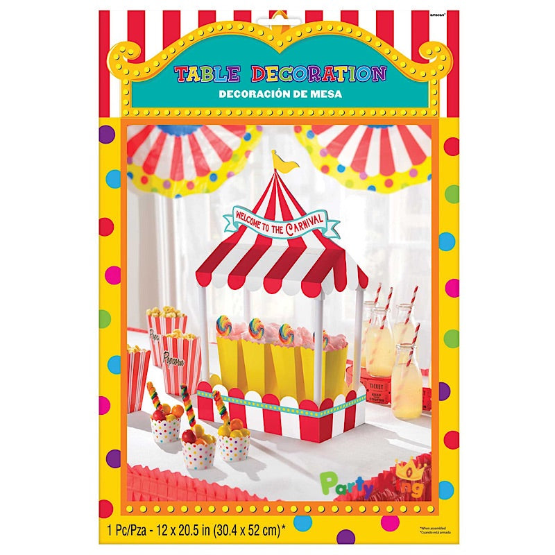 Carnival Games Table Decoration Welcome To The Carnival