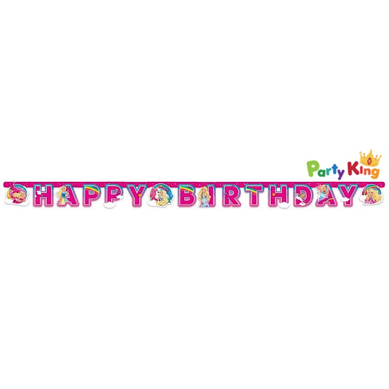 Barbie Dream-topia Letter Banner