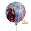 Frozen Mini Shape Round Foil Balloon on Stick