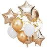 Gold - Mix It Up Metallic Balloon Bundle Bouquet