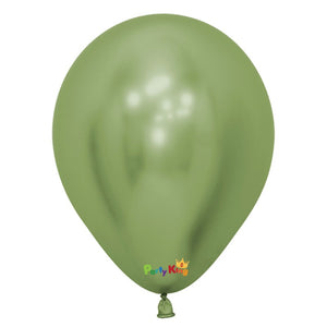 Sempertex Metallic Reflex Lime Green 11” Latex Balloon
