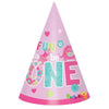One Wild Girl Paper Cone Hat
