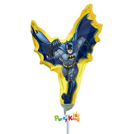 Batman Action Mini Shape Foil Balloon on Stick