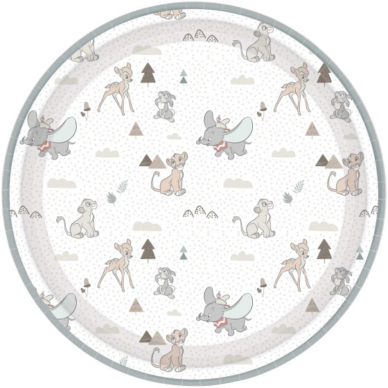 Disney Cosy Time 23cm Round Paper Plates