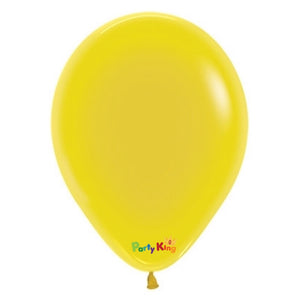 Sempertex Crystal Yellow 11” latex Balloon