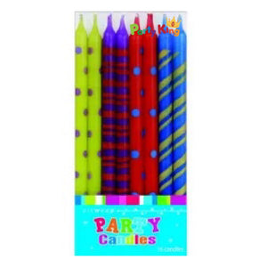 Party Candles Tall Brights