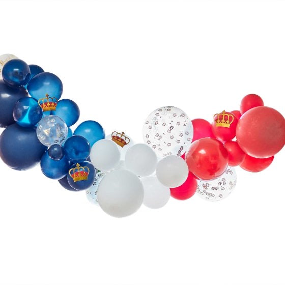 Coronation Party Balloon Arch/ Garland Decoration