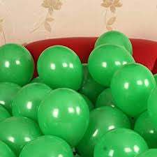 Standard Spring Green Colour Balloon 5” 20pc