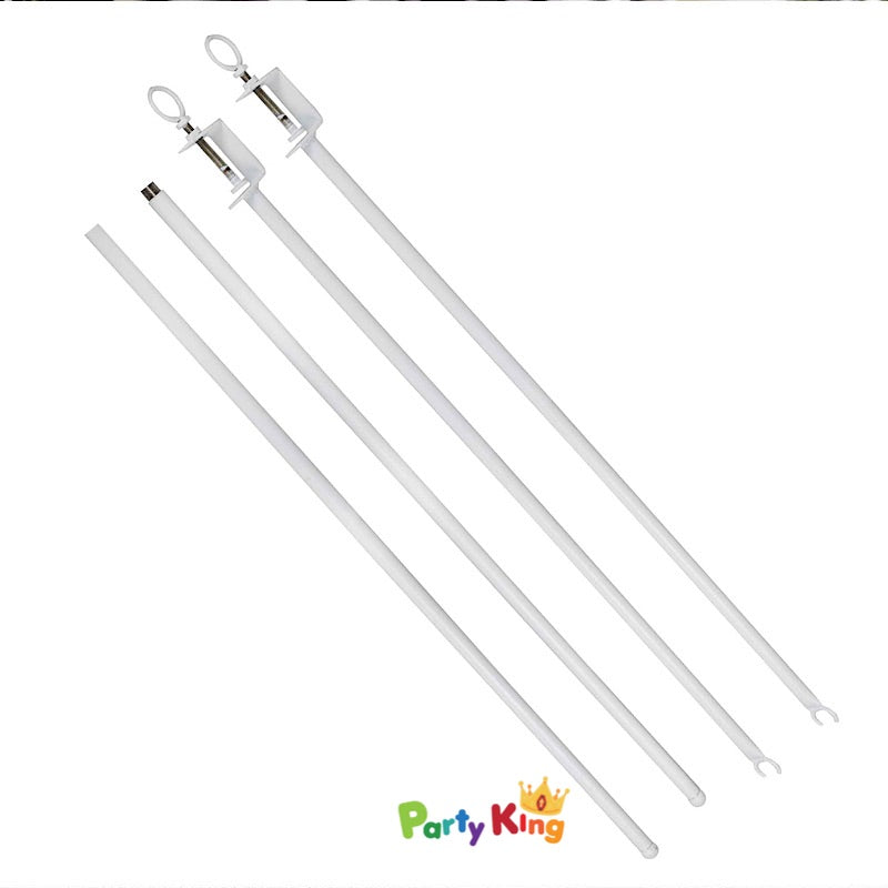 A Touch Of Pampas Table Clamp White