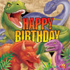 Dino Blast Happy Birthday Lunch Napkins