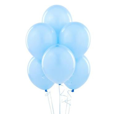 Standard Pastel Blue Colour Balloon 10” 15pc