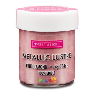 Metallic Lustre Pink Diamond Sweet Sticks