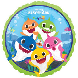 Baby Shark Standard 45cm Foil Balloon
