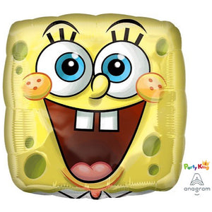 SpongeBob Square Pants Face Standard 45cm Foil Balloon
