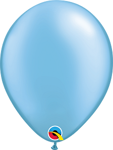Qualatex Pastel Pearl Azure 5” Latex Balloon