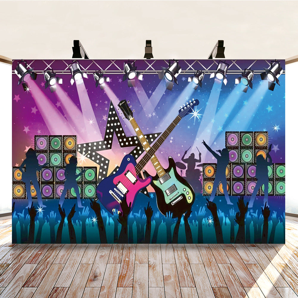 Musical Backdrop - Guitar