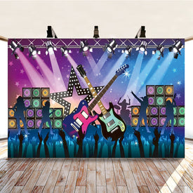 Musical Backdrop - Guitar