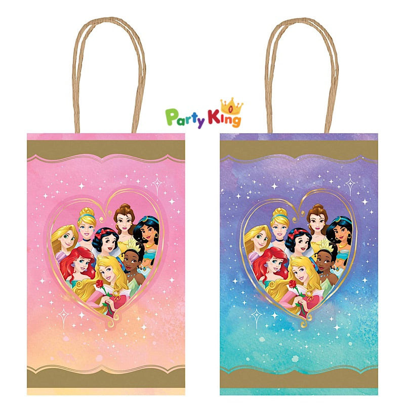 Disney Princess Once Upon A Time Kraft Bags Hot Stamped
